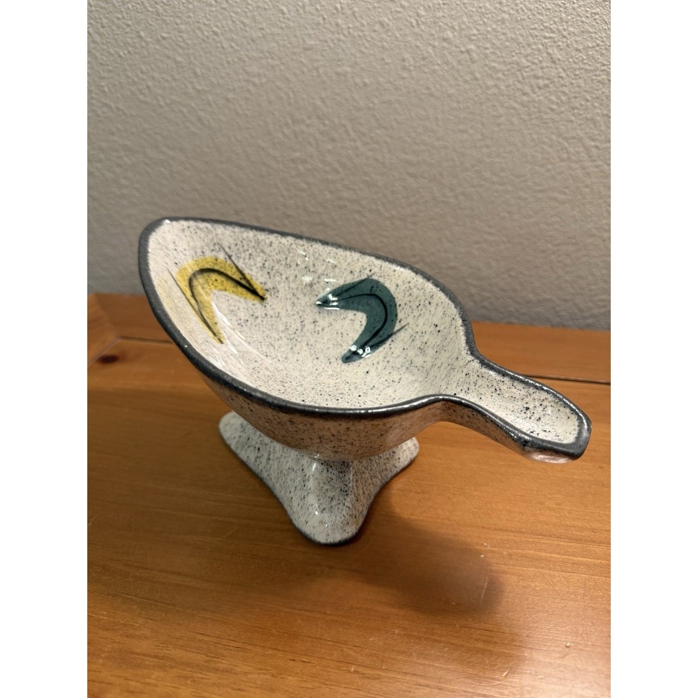 Vintage MCM Hope Calif Art Pottery Gravy Boat